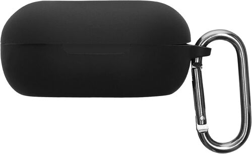 Housse pour écouteurs Compatible avec SteelSeries Arctis Gamebuds - Coque de Protection en Silicone - Noir