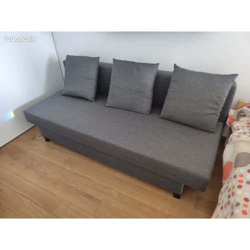 Canapé convertible 3 places Ikea Asarum quasi neuf