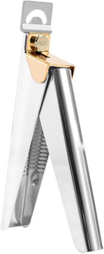 Nail Clipper - Coupe-Ongles En Acrylique - Coupe-Ongles À 3 Voies Pour Ongles En Acrylique - Outil Professionnel De Soin Des Ongles - Couleur Argent Chromé 