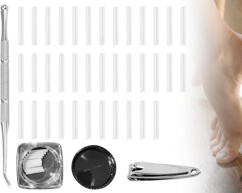 Set D'ongles Incarnés, Contient Des Pinces À Ongles Pour Ongles Incarnés, Pour Ongles Incarnés, Pour Correction D'ongles Incarnés. 