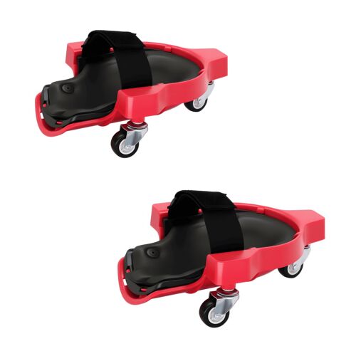 Varan Motors - M305021 Genouillères roulantes réglables avec roues, protection genoux pour bricolage, carrelage, mécanique.