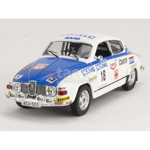 Saab 96 V4 1000 Lakes Rally 1976 - Ixo 1/43