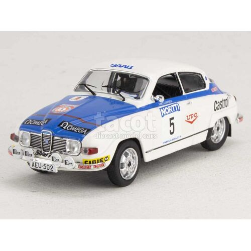 Saab 96 V4 1000 Lakes Rally 1976 - Ixo 1/43