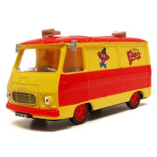 Peugeot J7 Fourgon Cirque Fany 1966 - Modèle Presse 1/43