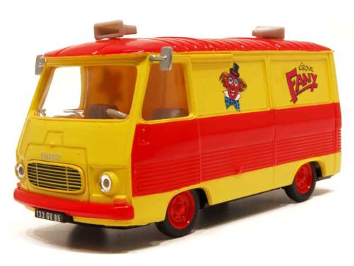 Peugeot J7 Fourgon Cirque Fany 1966 - Modèle Presse 1/43