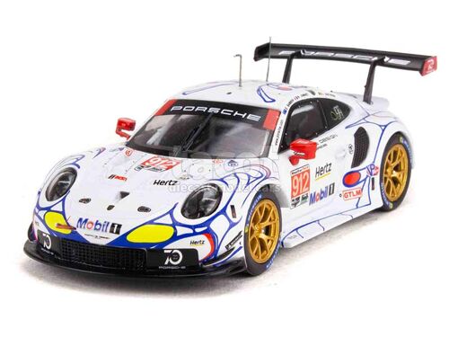 Porsche 911/991 Gt3 Rsr Petit Le Mans Usa 2018 - Ixo 1/43