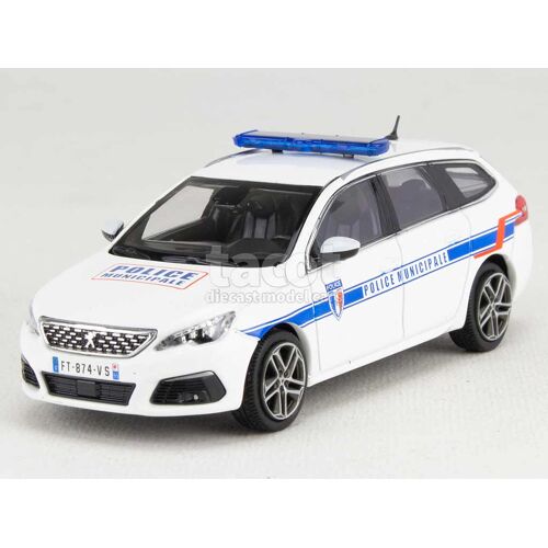 Peugeot 308 Sw Police 2018 - Norev 1/43