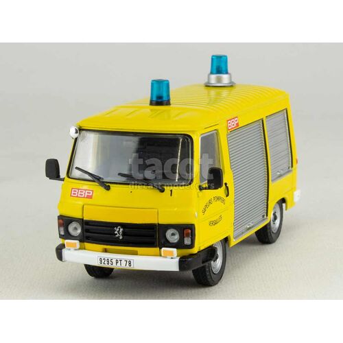 Peugeot J9 Pompiers Vsr Bbp 1984 - Modèle Presse 1/43