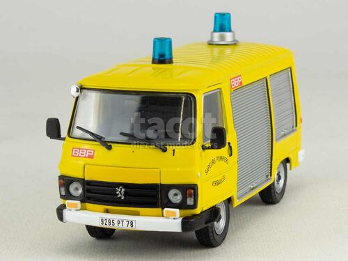 Peugeot J9 Pompiers Vsr Bbp 1984 - Modèle Presse 1/43