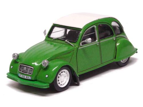 Citroën 2cv Bitter Lemon Custom 2010 - Modèle Presse 1/43