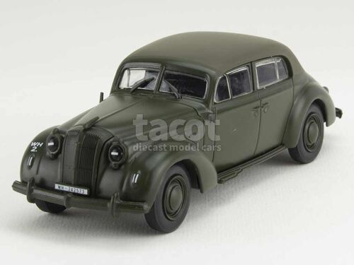Opel Admiral Cabriolet Military 1937 - Modèle Presse 1/43
