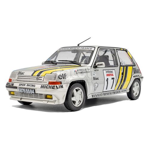 Renault Supercinq Gt Turbo Tour De Corse 1989 - Solido 1/18