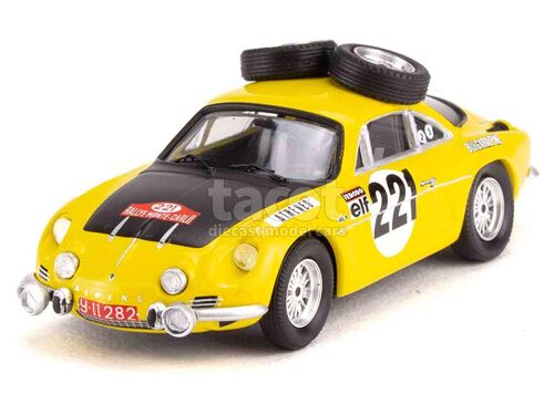 Alpine A110 1600 S Monte-Carlo 1969 - Trofeu 1/43
