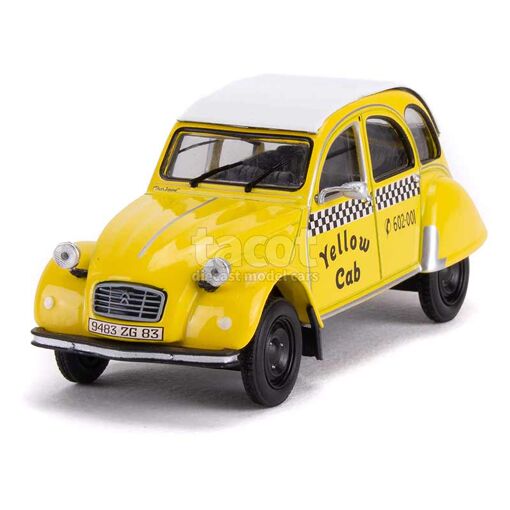 Voiture Citroën 2cv miniature en métal | Passions Cadeaux