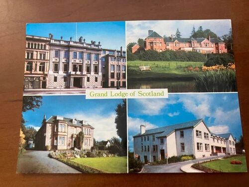Grand Lodge Of Scotland - Carte Postale Multi-Vues (Freemasons' Hall, Dunblane)