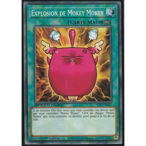 Yu-Gi-Oh - Explosion De Mokey Mokey - Sgx1-Fri17