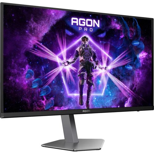 AOC AGON PRO AG276UZD - Moniteur OLED - jeux - 27" (26.5" visualisable) - 3840 x 2160 4K UHD (2160p) @ 160 Hz - 1000 cd/m² - 1500000:1 - DisplayHDR 400 True Black - 0.03 ms - 2xHDMI, DisplayPort, USB-C - haut-parleurs - noir