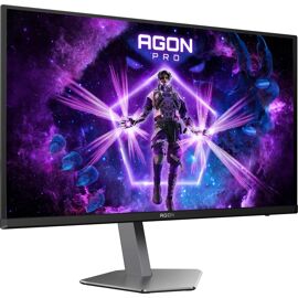 AOC AGON PRO AG276UZD - Moniteur OLED - jeux - 27" (26.5" visualisable) - 3840 x 2160 4K UHD (2160p) @ 160 Hz - 1000 cd/m² - 1500000:1 - DisplayHDR 400 True Black - 0.03 ms - 2xHDMI, DisplayPort, USB-C - haut-parleurs - noir
