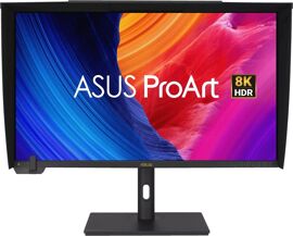 ASUS ProArt PA32KCX - Écran LED - 32" - 7680 x 4320 8K @ 60 Hz - IPS - 1200 cd/m² - 1000:1 - DisplayHDR 1000 - 5 ms - 2xThunderbolt 4, 2xHDMI, DisplayPort - haut-parleurs - noir - avec garantie Zero Bright Dot