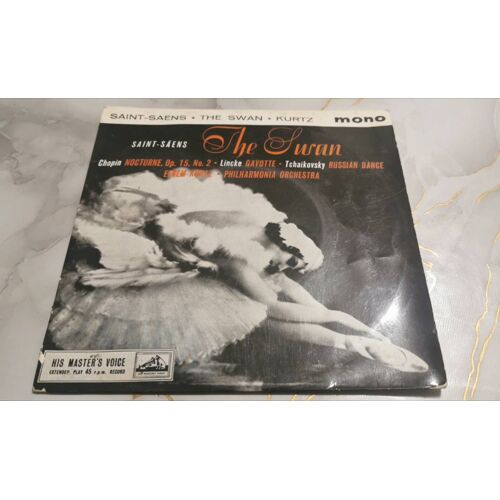 45 Tours Saint Saens The Swan Philharmonia Orchestra