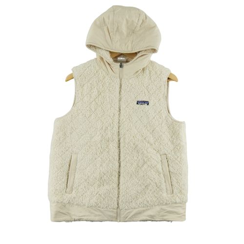 Reconditionné - Veste Polaire Femme Réversible Beige - Taille L - Femme - Beige