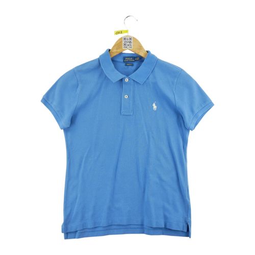 Reconditionné - Polo Manches Courtes Homme Bleu Clair - Taille M - Homme - Bleu Clair