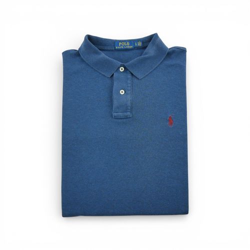 Reconditionné - Polo Manches Courtes Homme Marine - Taille L - Homme - Marine