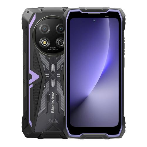 Blackview Rock 2 (NFC - 6.67'' - 256 Go, 12 Go RAM - 15000mAh) Violet