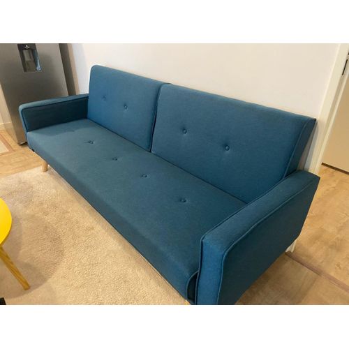 Canapé lit 3 places luxy tissu 205 x 80 x 80 cm