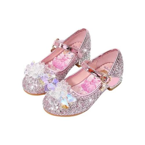 Escarpins - Princesse - Paillettes - Cristaux - Rose 36 Eu