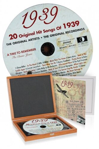 20 Original Hit Songs Of 1939