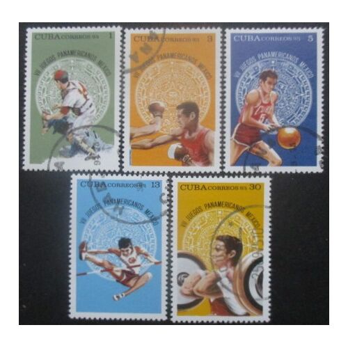 Cuba Série N°1867 Au 1871 Sports Oblitérés