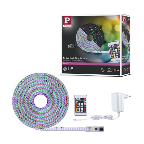 Simpled Strip Led Rgbic Motion Music Kit Complet 10m Revêtue 32w 130lm/M 420 Leds/M Rgb 36va