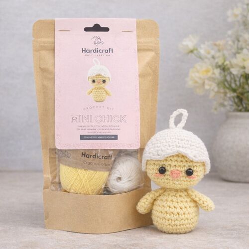 Kit Crochet Diy Mini Poussin - Hardicraft - Coton Bio