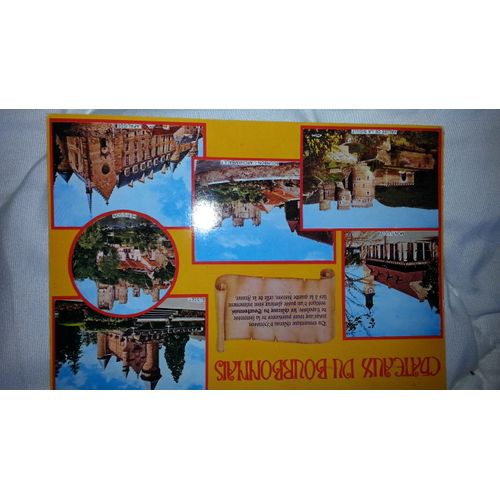 Carte Postale: Châteaux Du Bourbonnais