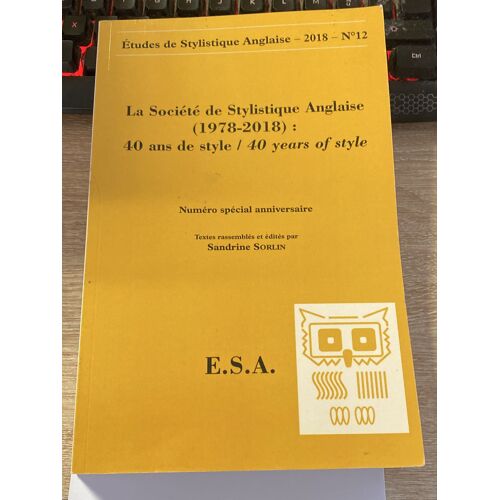La Société Stylistiques Anglaise (1978-2018) 40 Ans De Style 