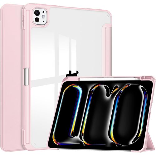 LORANKA-Coque Pochette Etui de Protection pour iPad Pro 11 2024 M4 (5¿ génération) avec Pen Support