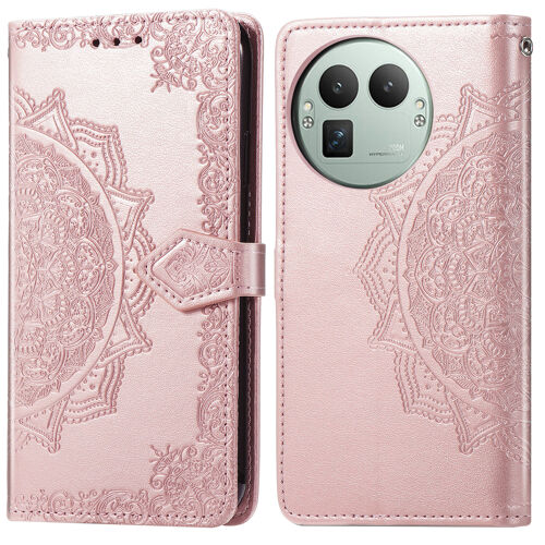 imoshion Etui de télephone Mandala Realme GT 8 Pro Rose Doré
