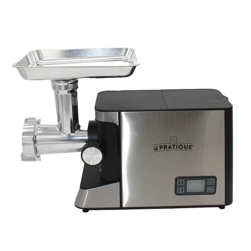 Hachoir Électrique 900w 45x19x34cm 3 Plaques Acier Entonnoirs