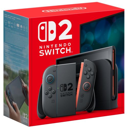 Nintendo Switch 2 console de jeux portables 7.9" 256 Go Écran tactile Wifi Noir