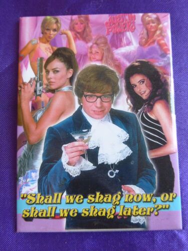 Magnet Austin Powers  Mike Myers & Elisabeth Hurley... Usa 1999  9.2x6.7 Cm