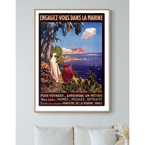 Affiche Engagez Vous Dans La Marine