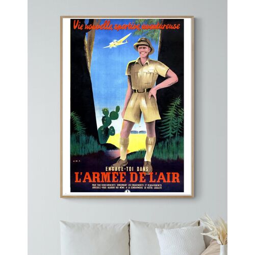 Affiche Engage Toi Dans L'armée De L'air