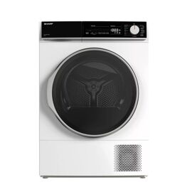 Sharp - Sèche-linge pompe à chaleur 12kg 59.6cm blanc KD-NHB2S7GWE-FR