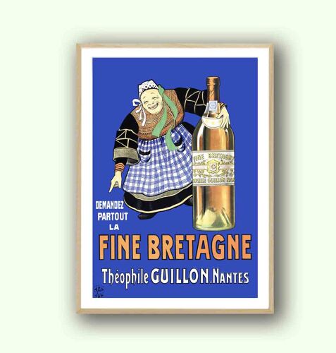 Affiche Fine Bretagne