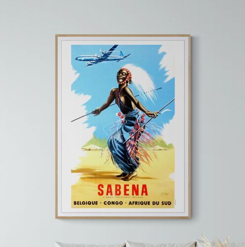 Affiche Sabena