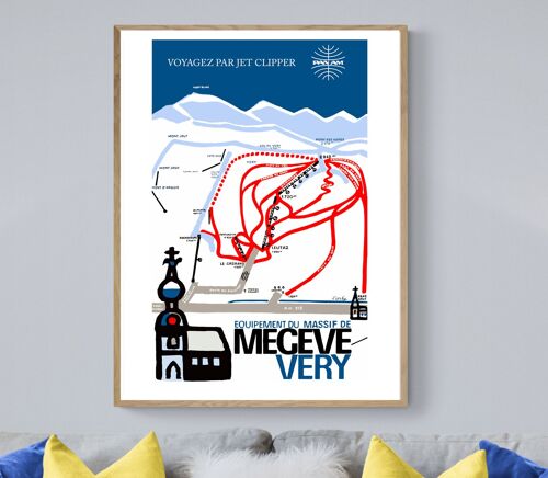Affiche Megève Very