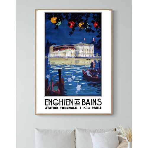 Affiche Enghien Les Bains