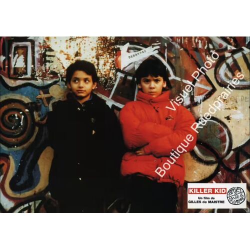 Killer Kid : Jeu De 4 Photos D'Exploitation Cinématographique - Format 21x30 Cm - De Gilles De Maistre Avec Teufik Jallab, Younesse Boudache, Agathe De La Fontaine - 1994