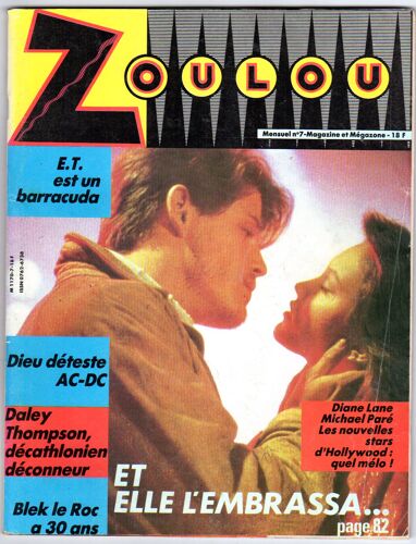 Zoulou Mensuel N° 7 Octobre 1984 + Pygmée Comix Et Zoo International